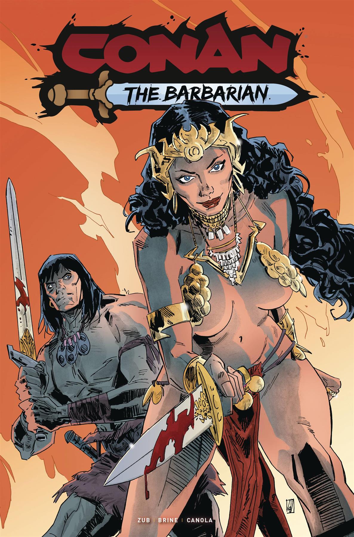 Conan Barbarian #17 Cvr B Kotz Cvr B Kotz Titan Comics Comic Book 2024