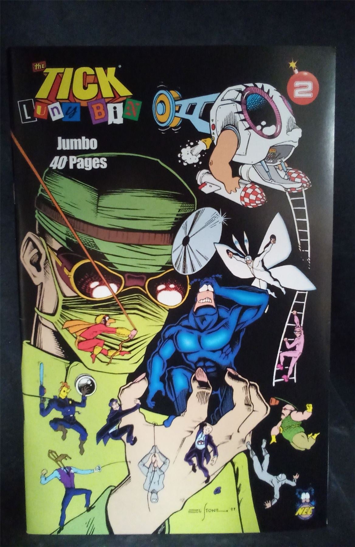 Tick: Luny Bin #2 1998 New England Comics Comic Book