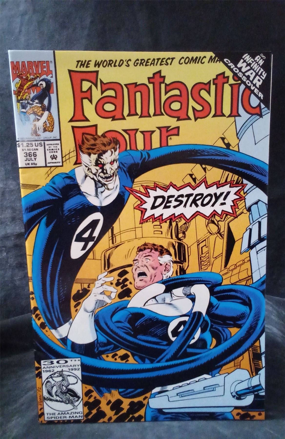 Fantastic Four #366 1992 Marvel Comics Comic Book