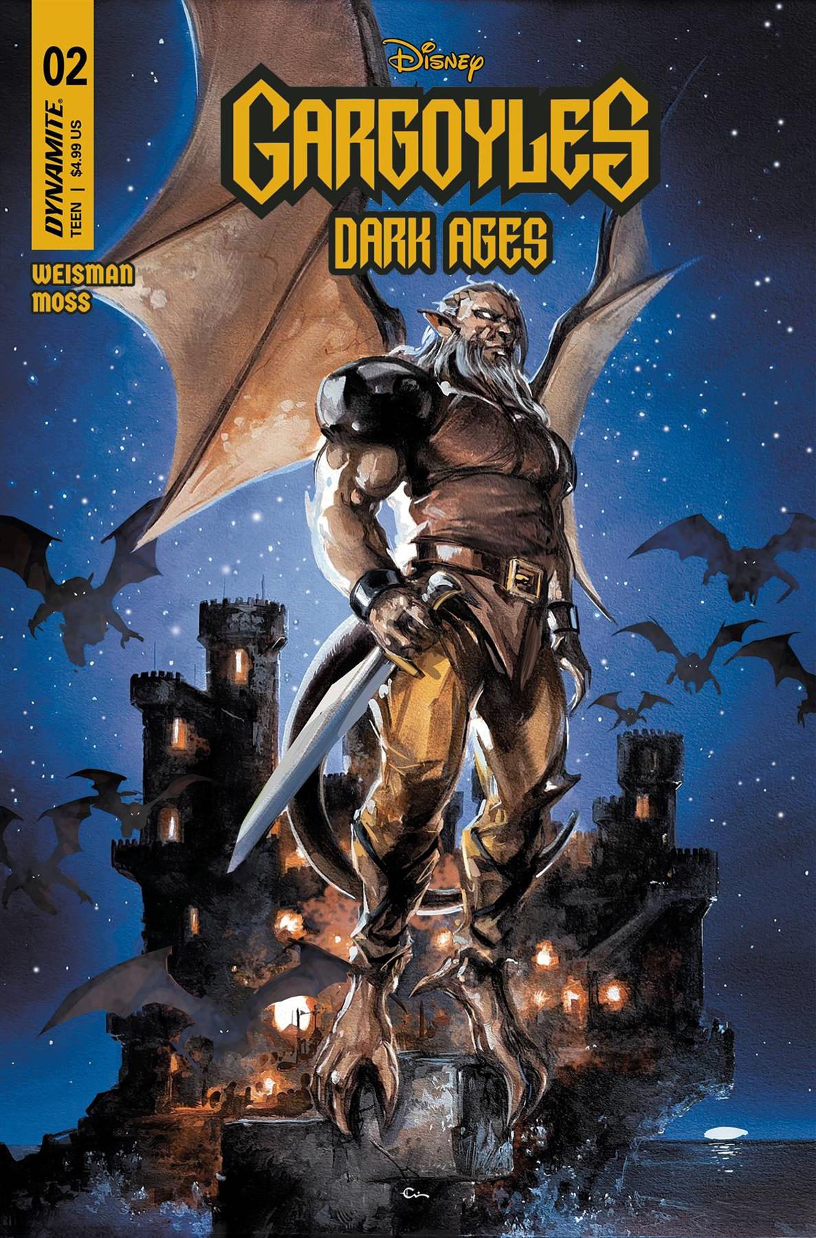 Gargoyles Dark Ages #2 Cvr A Crain Dynamite Comic Book