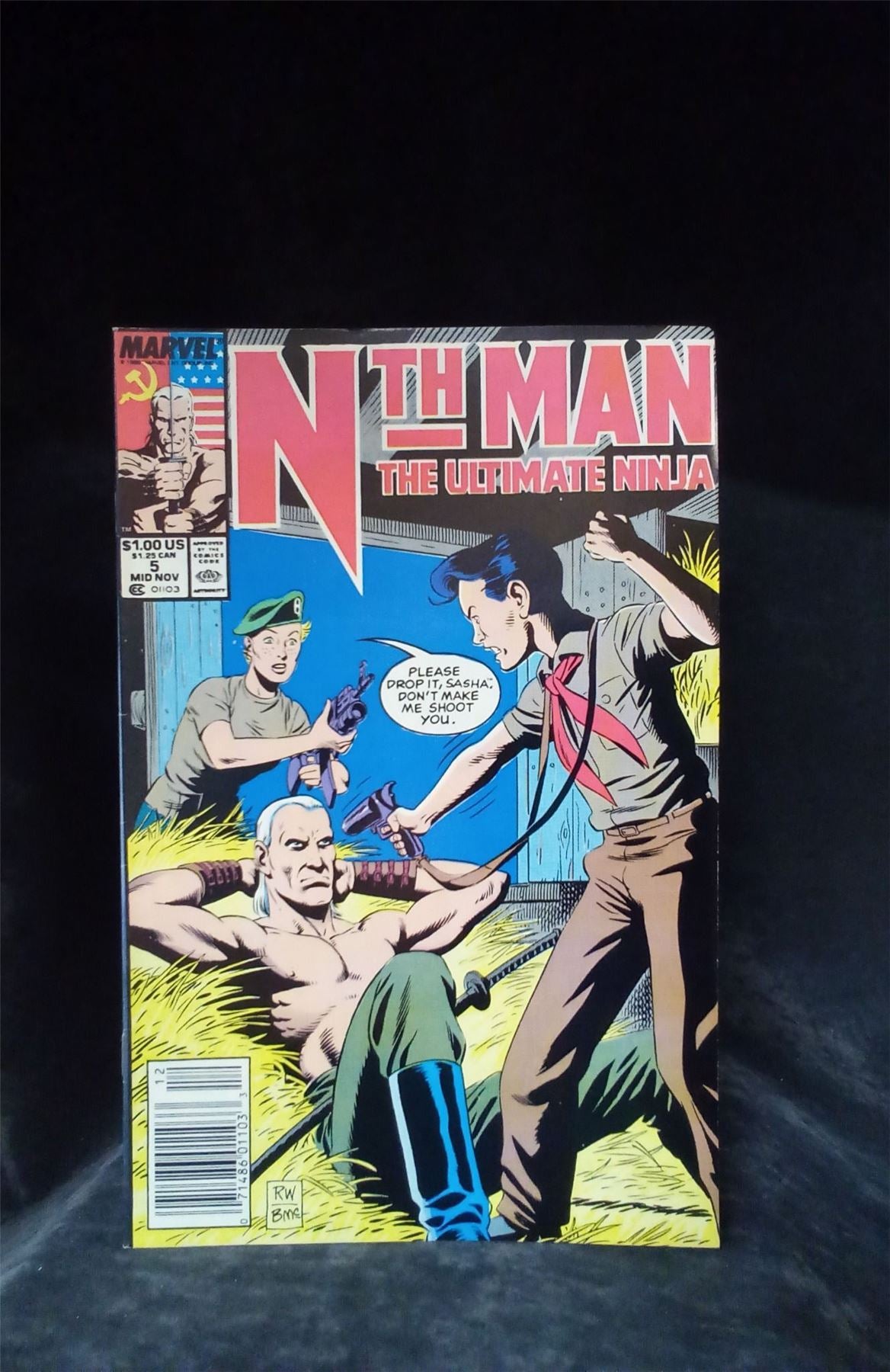 Nth Man the Ultimate Ninja #5 1989 Marvel Comics Comic Book