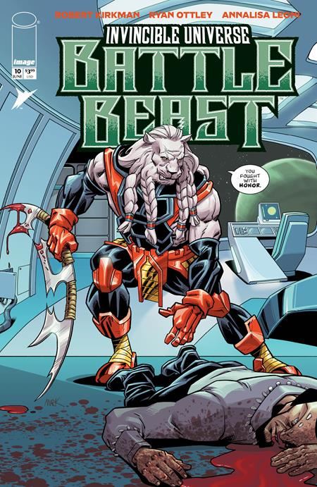 Invincible Universe Battle Beast #10 Cvr E Inc 1:50 Mark Englert Var Image Comics Comic Book