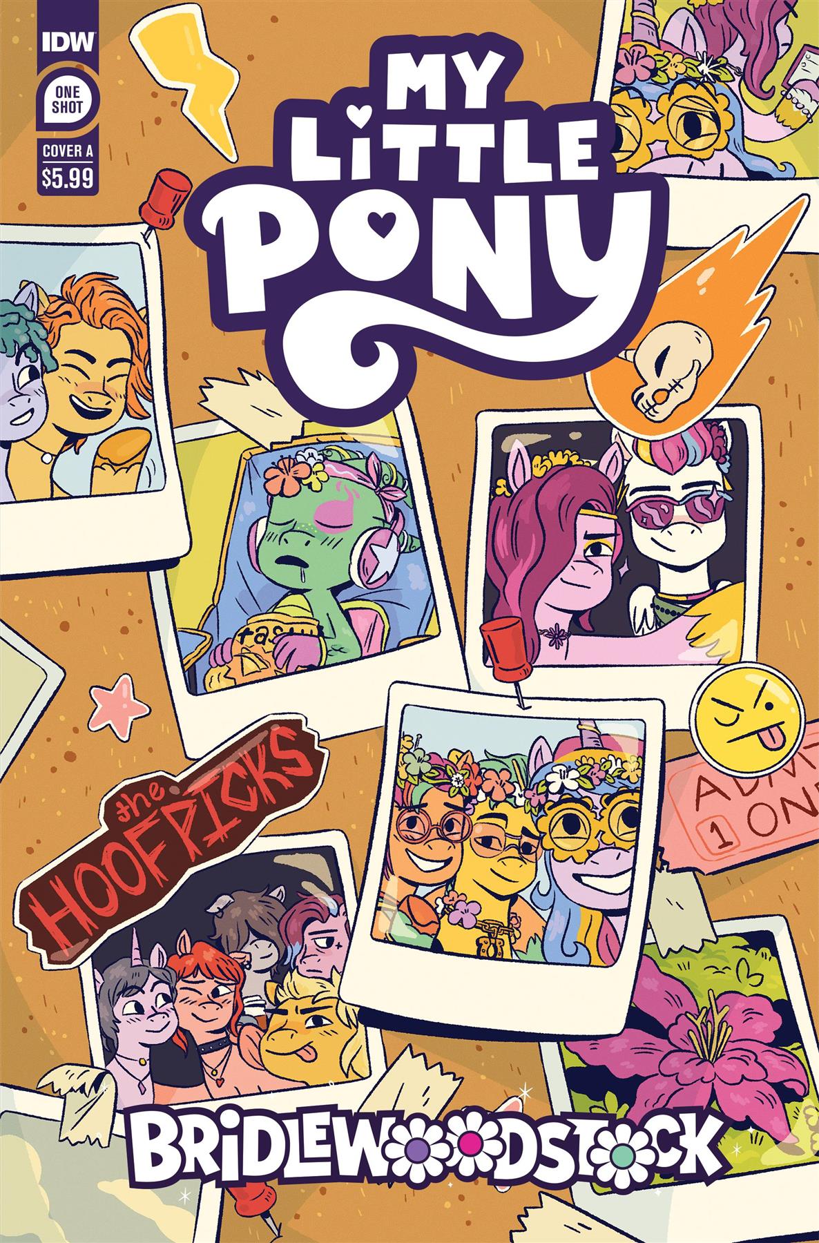 My Little Pony Bridlewoodstock #1 Cvr A Rogers Idw-prh Comic Book