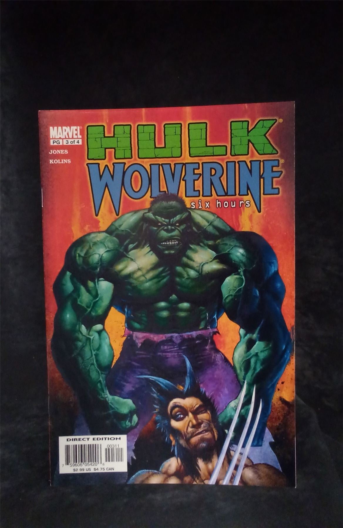 Hulk/Wolverine: 6 Hours #3 2003 Marvel Comics Comic Book