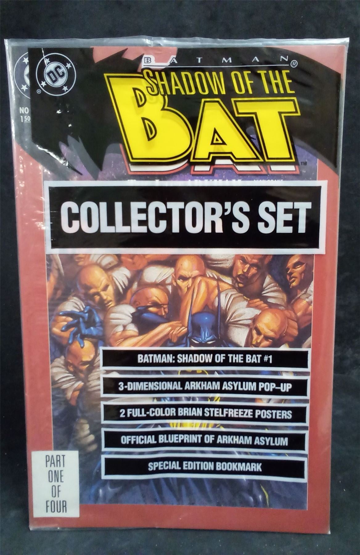 Batman: Shadow of the Bat #1 *Opened* w/ 3 Poster & Bookmark 1992 DC Comics Comic Book