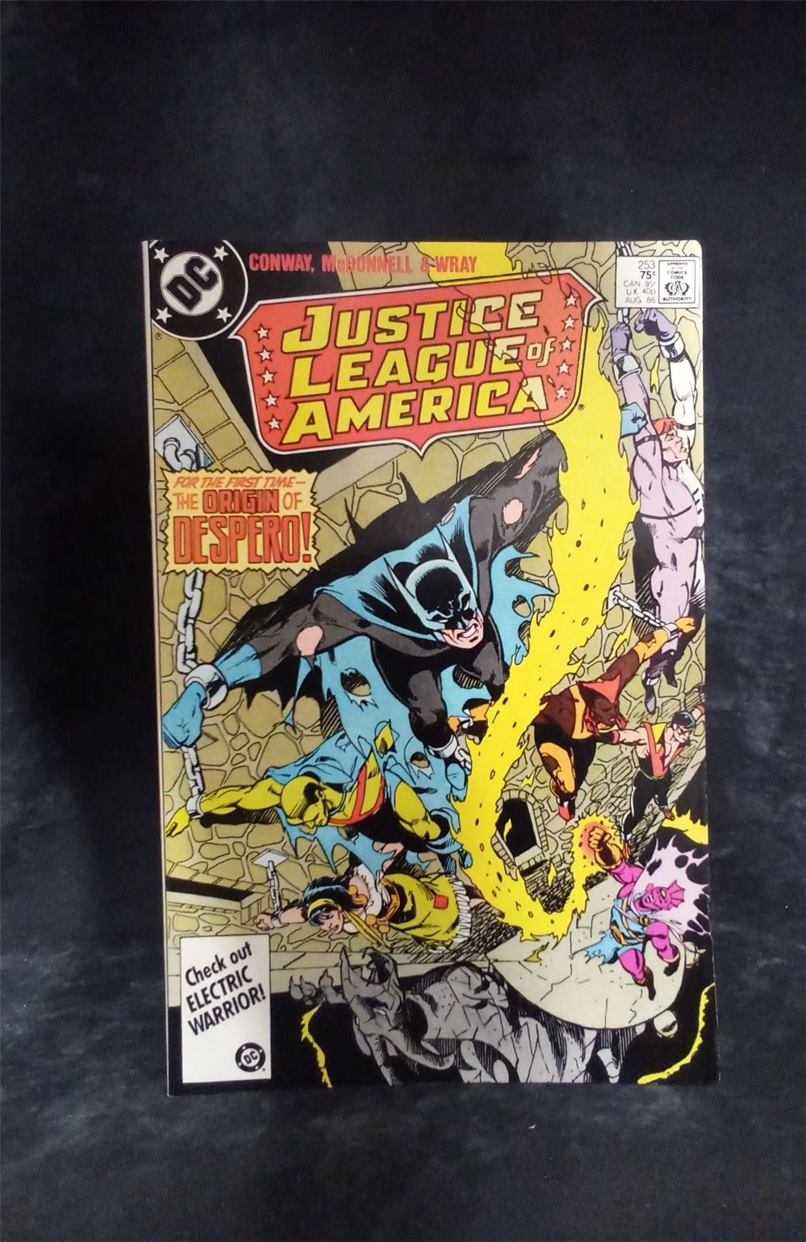 Justice League of America #253 1986 DC Comics Comic Book