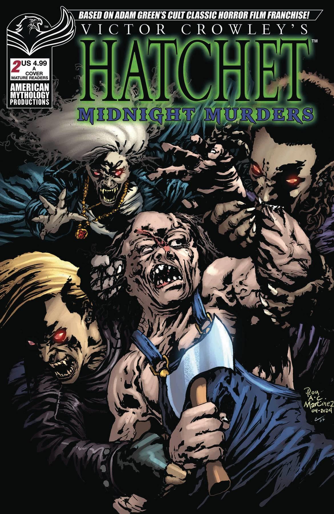 Hatchet Midnight Murders #2 Cvr A Martinez Cvr A Martinez American Mythology Productions Comic Book 2024