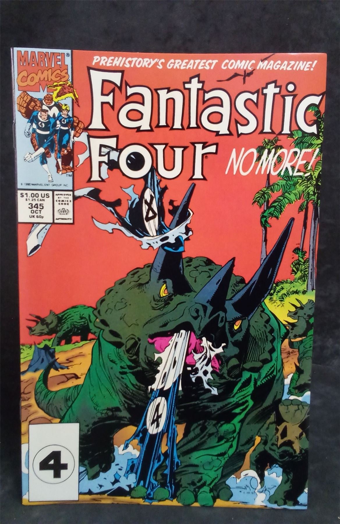 Fantastic Four #345 1990 Marvel Comics Comic Book