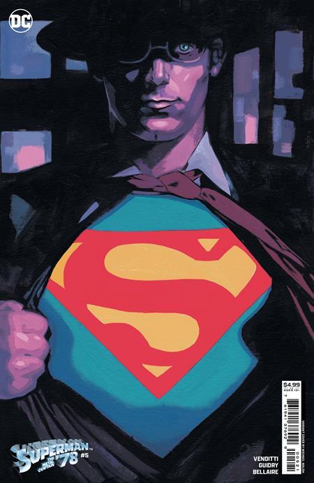 Superman 78 The Metal Curtain #5 (of 6) Cvr B Michael Walsh Card Stock Var DC Comics Comic Book