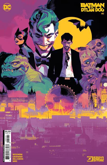 Batman Dylan Dog #2 (of 3) Cvr B Gigi Cavenago Card Stock Var DC Comics Comic Book