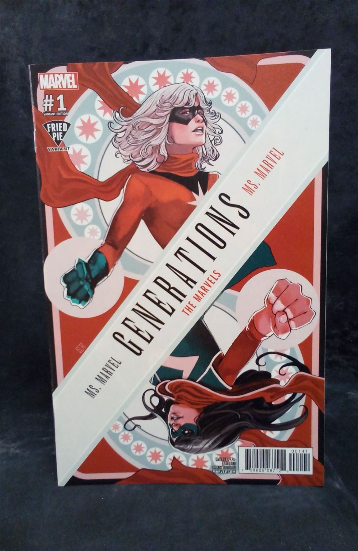 Generations: Ms. Marvel & Ms. Marvel Fried Pie Cover 2017 Marvel Comics Comic Book