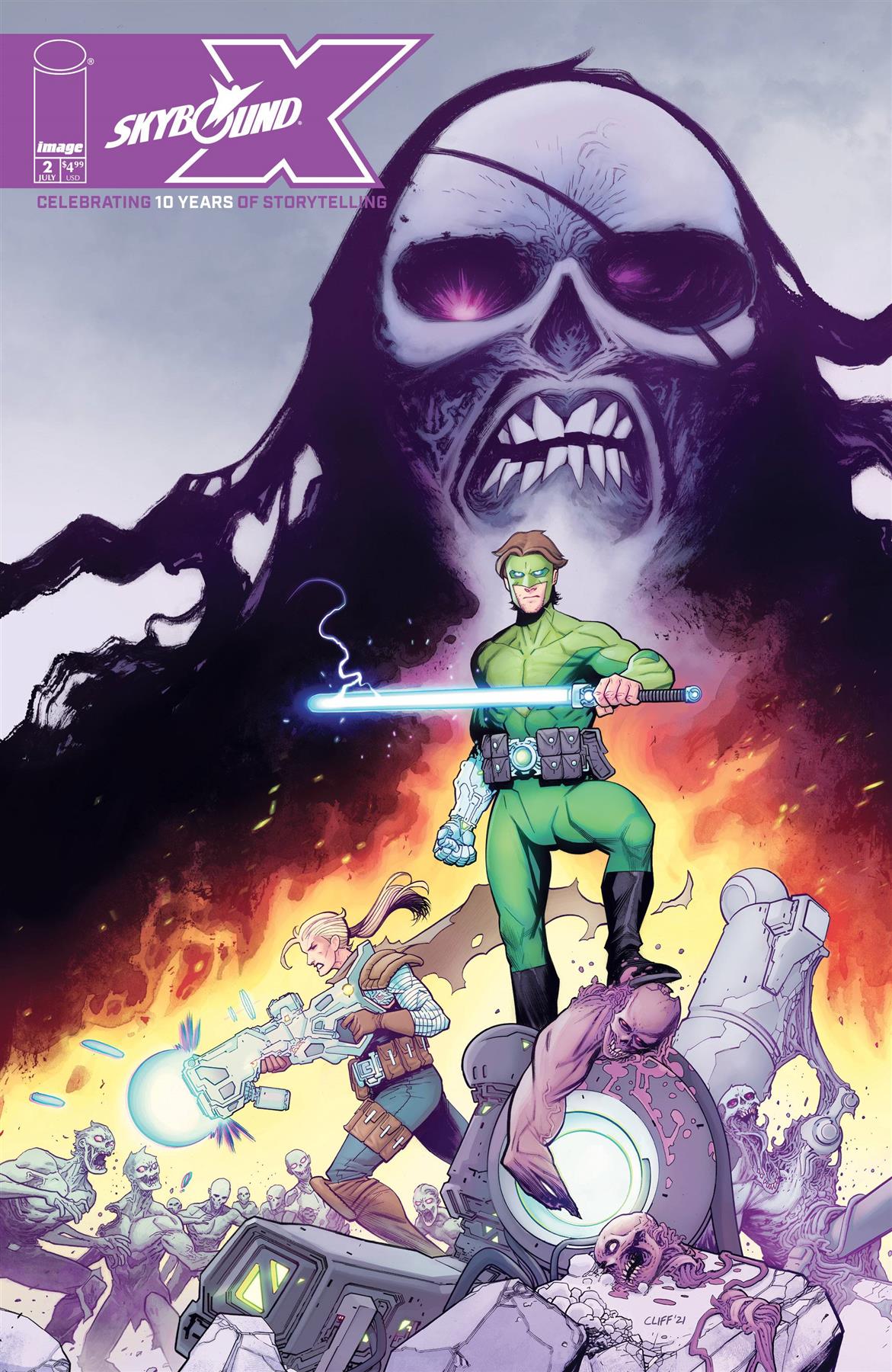 Skybound X #2 Cvr A Rathburn (mr) Image Comics Comic Book