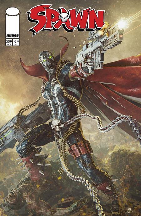 Spawn #359 Cvr A Bjorn Barends Image Comics Comic Book