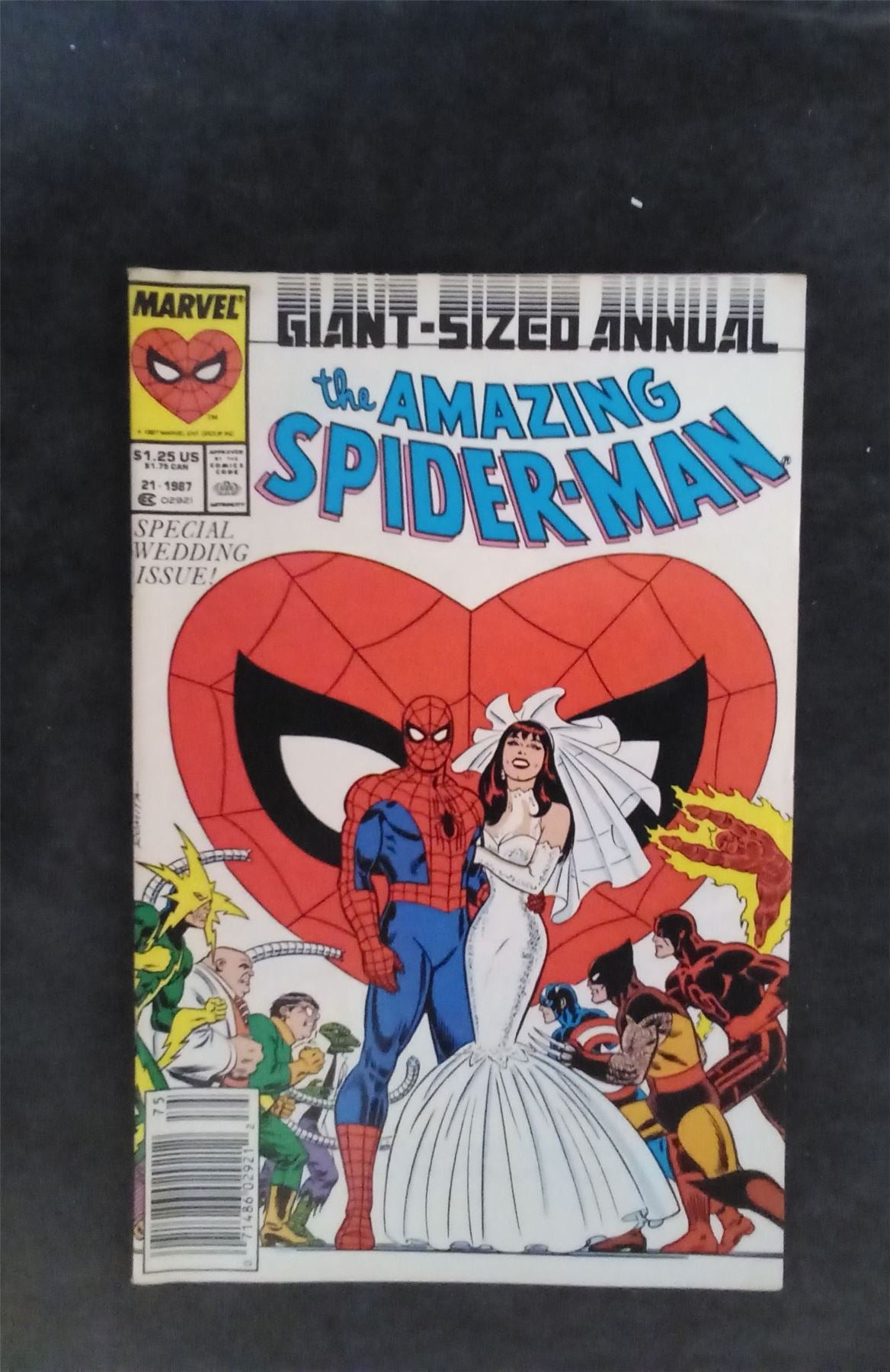The Amazing Spider-Man Annual #21 1987 marvel Comic Book