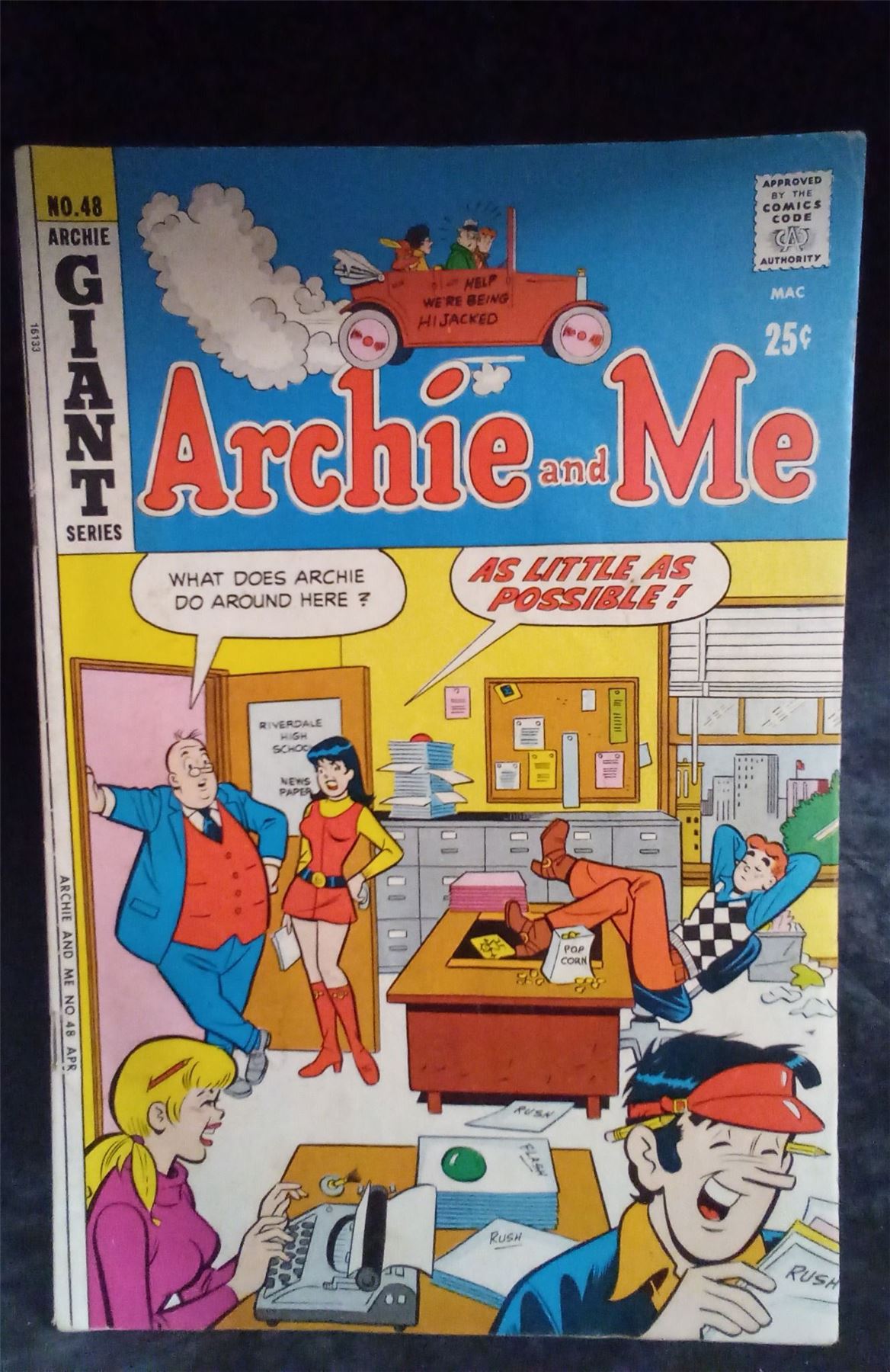 Archie and Me #48 1972 Archie Comics Comic Book