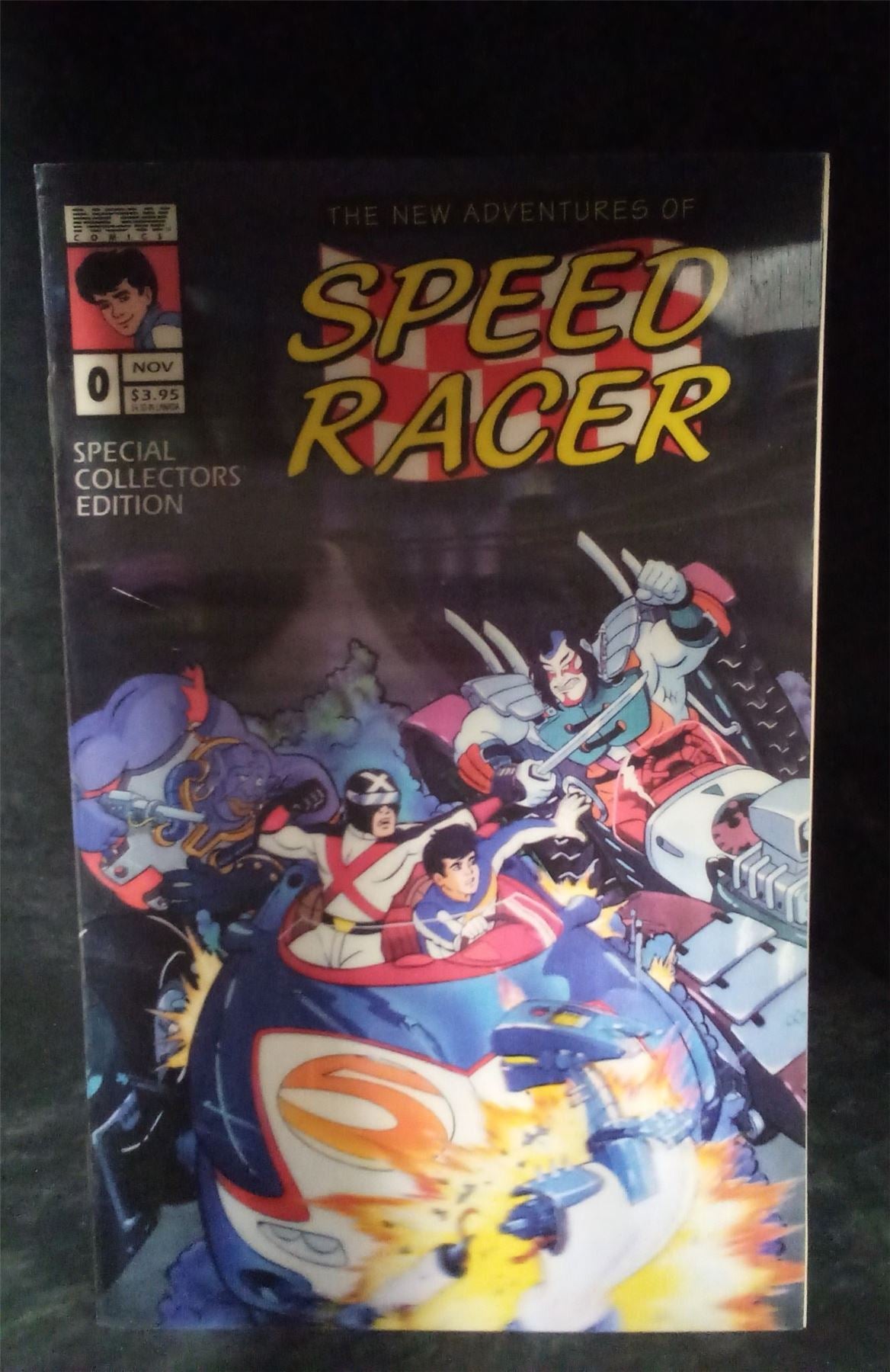 The New Adventures of Speed Racer #0 1993 Now Comics Comic Book