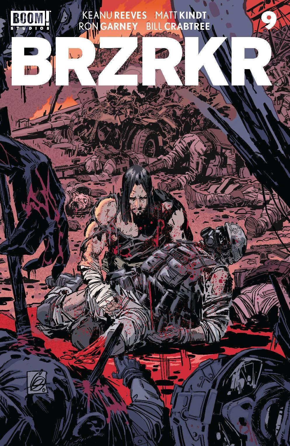 Brzrkr (berzerker) #9 (of 12) Cvr A Garney (mr) Boom! Studios Comic Book