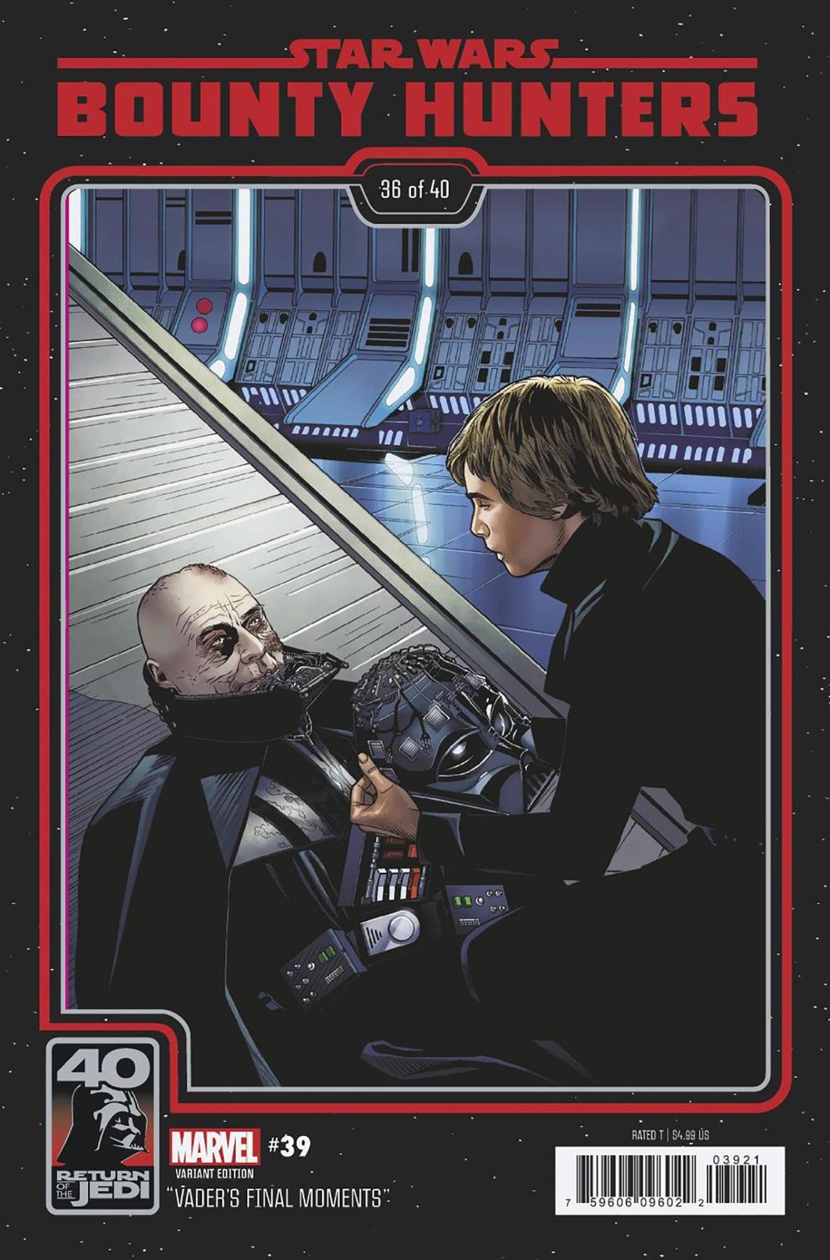 Star Wars Bounty Hunters #39 Return Of Jedi 40th Anniv Var (Return Of Jedi 40th Anniv Var) Marvel Prh Comic Book 2023