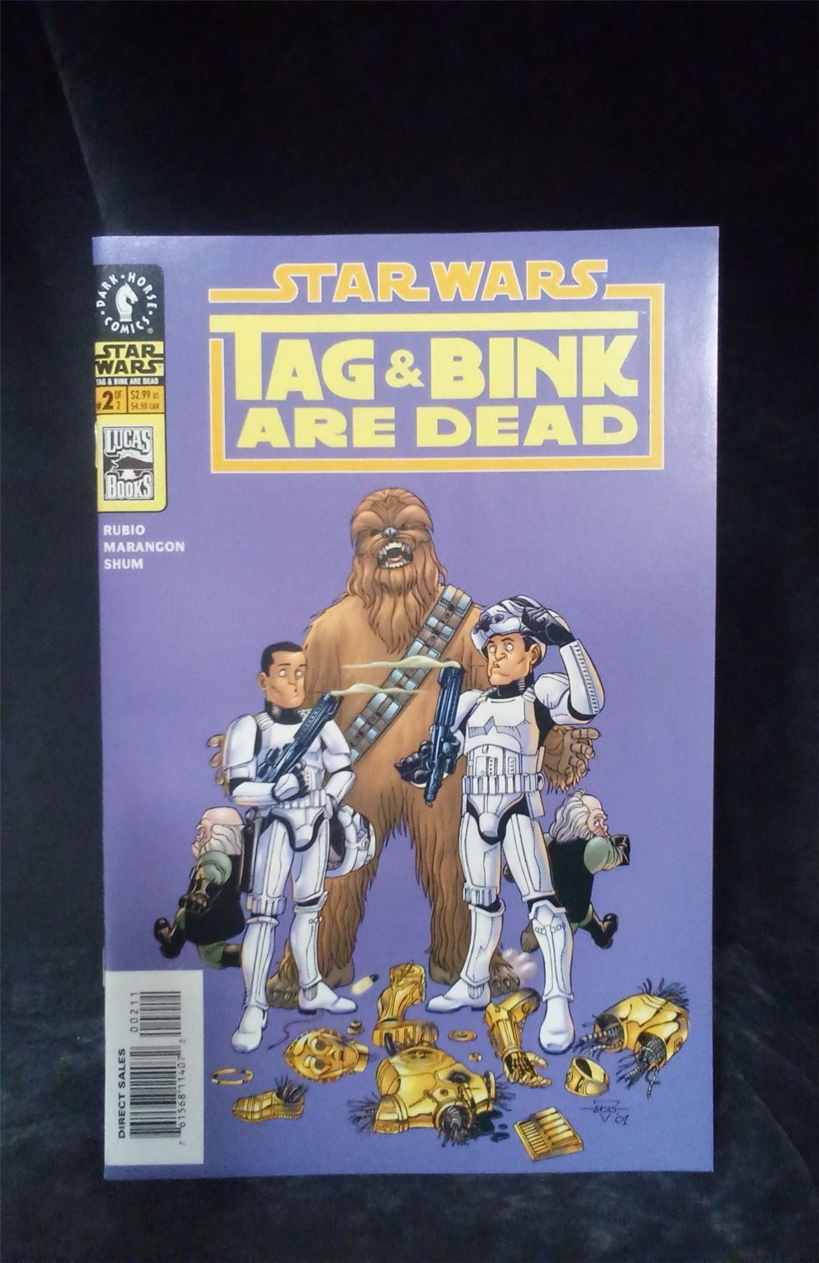 Star Wars: Tag & Bink Are Dead #2 2001 Comic Book