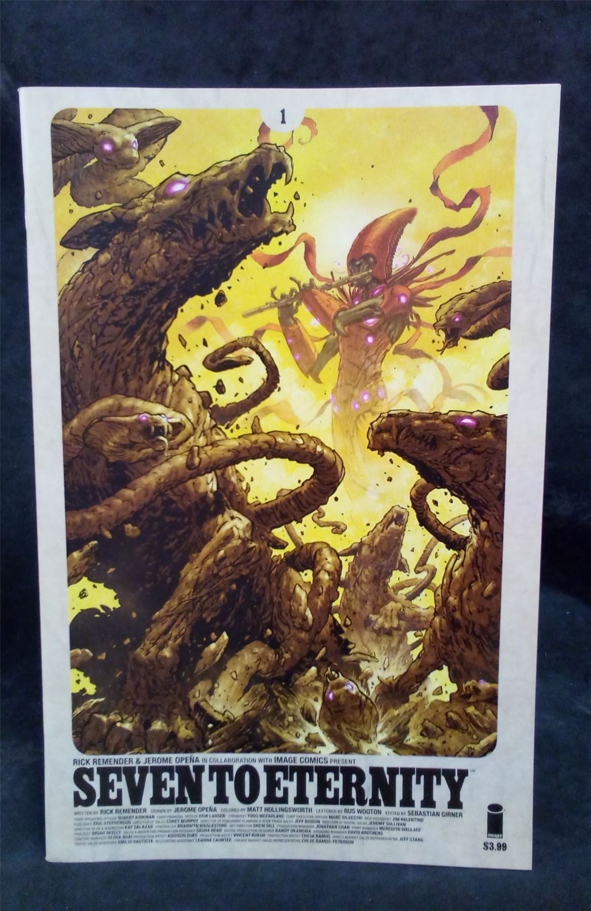 Seven To Eternity #1 Cover B 2016 image comics Comic Book