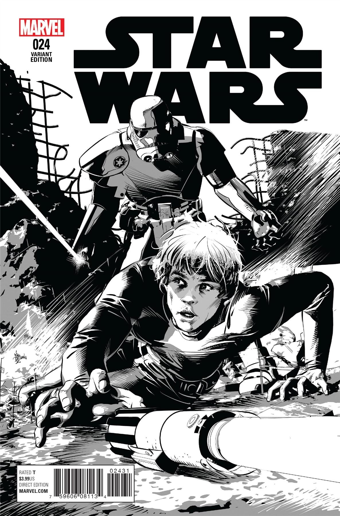 STAR WARS POE DAMERON #7 FRANCAVILLA X-WING VAR Marvel Comics Comic Book