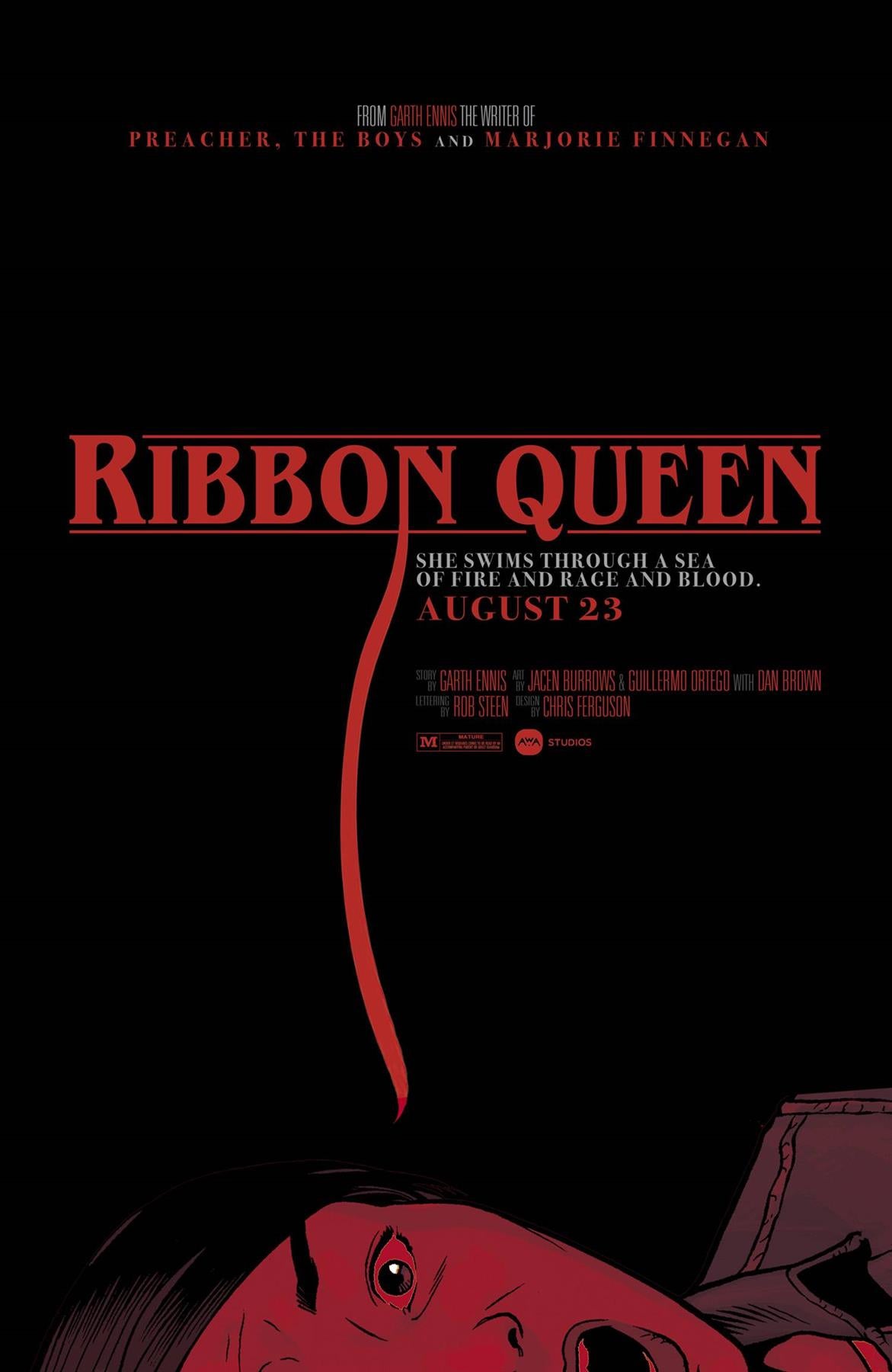 The Ribbon Queen #2 (of 8) Cvr C Horror Homage (mr) Awa Comic Book