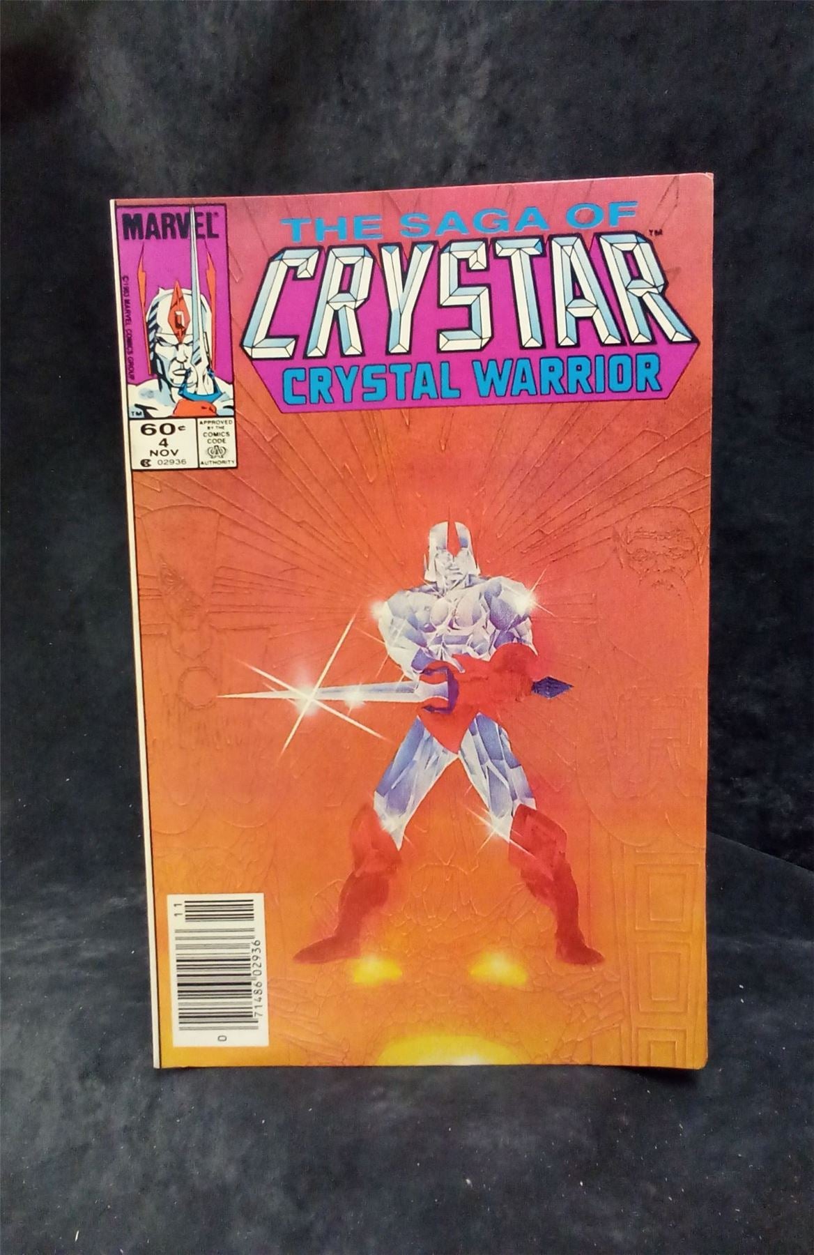 The Saga of Crystar, Crystal Warrior #4 1983 Marvel Comics Comic Book