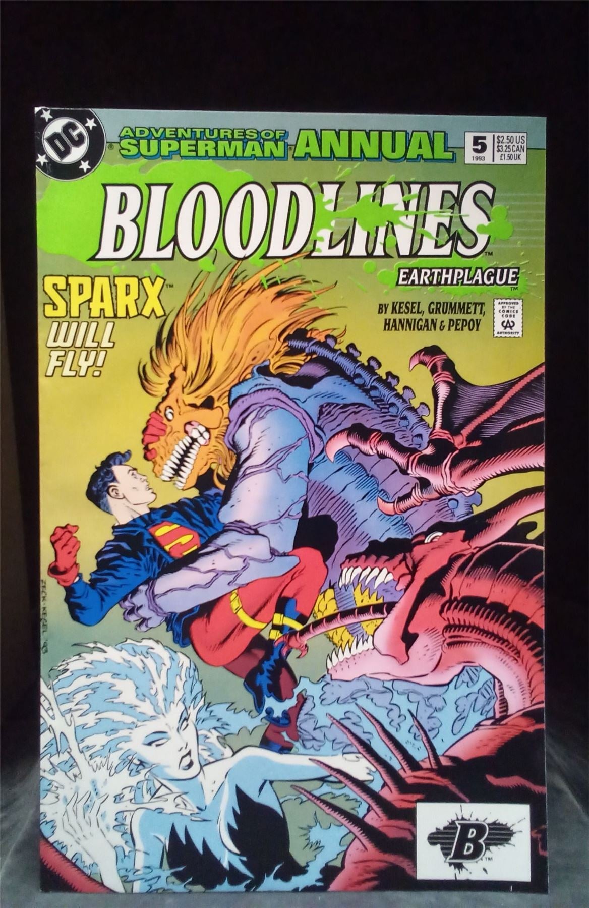 Adventures of Superman Annual #5 1993 DC Comics Comic Book