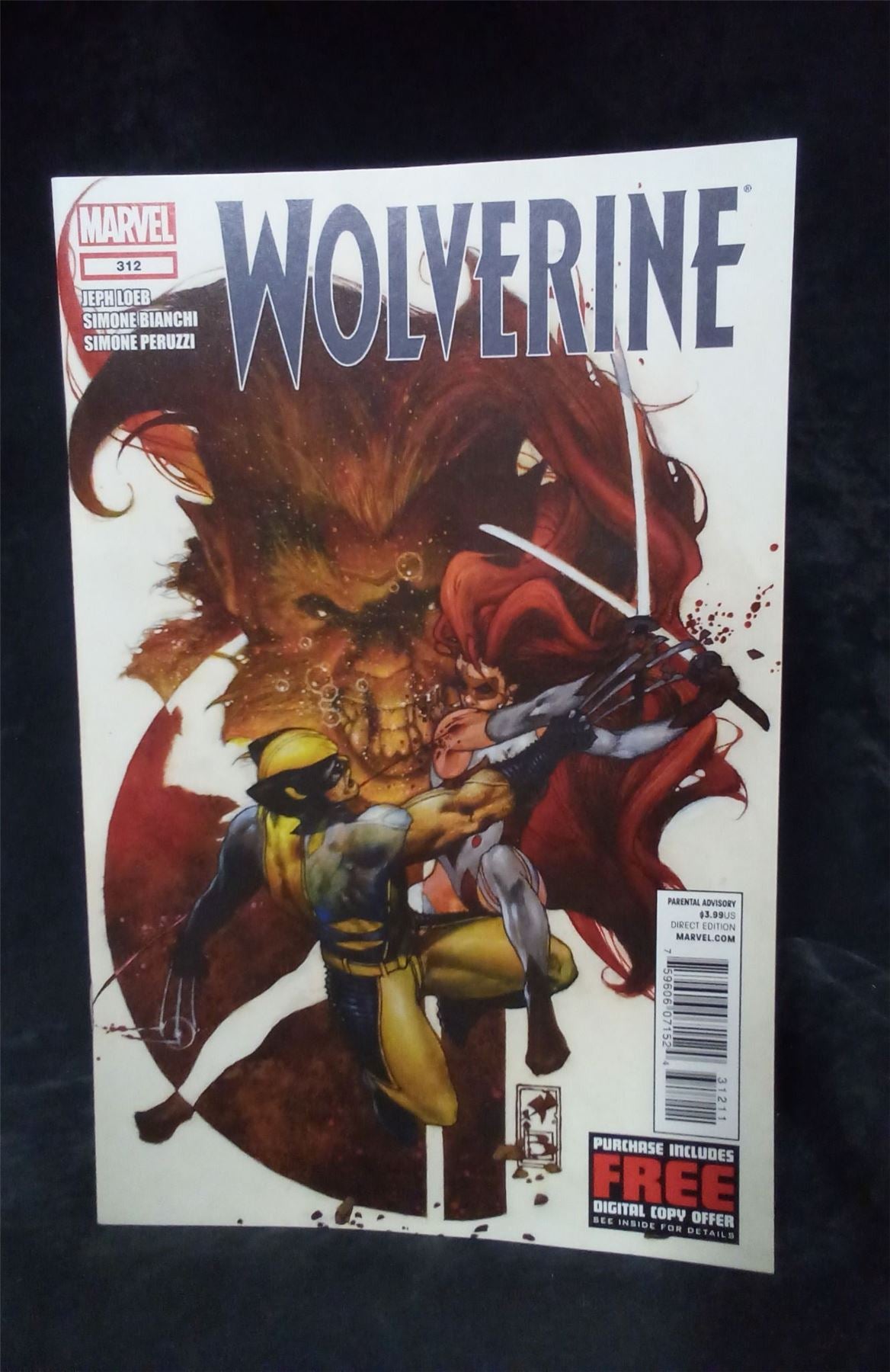 Wolverine #312 2012 Marvel Comics Comic Book