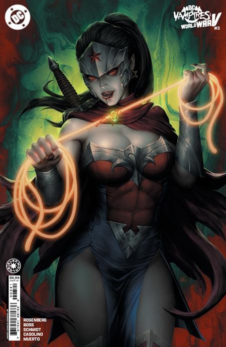 Dc Vs Vampires World War V #3 (of 12) Cvr B Kendrick Kunkka Lim Card Stock Var DC Comics Comic Book