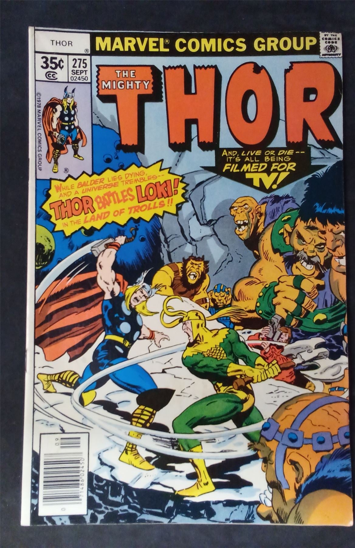 Thor #275 1978 marvel Comic Book