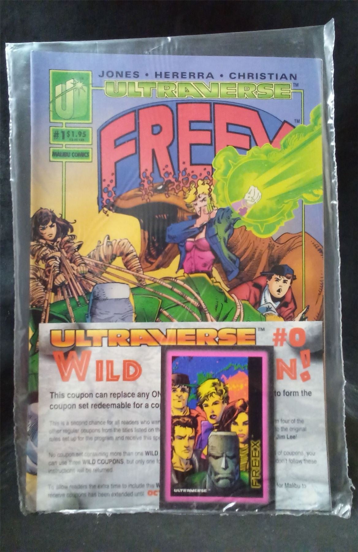 Freex #1 1993 Malibu Comics Comic Book