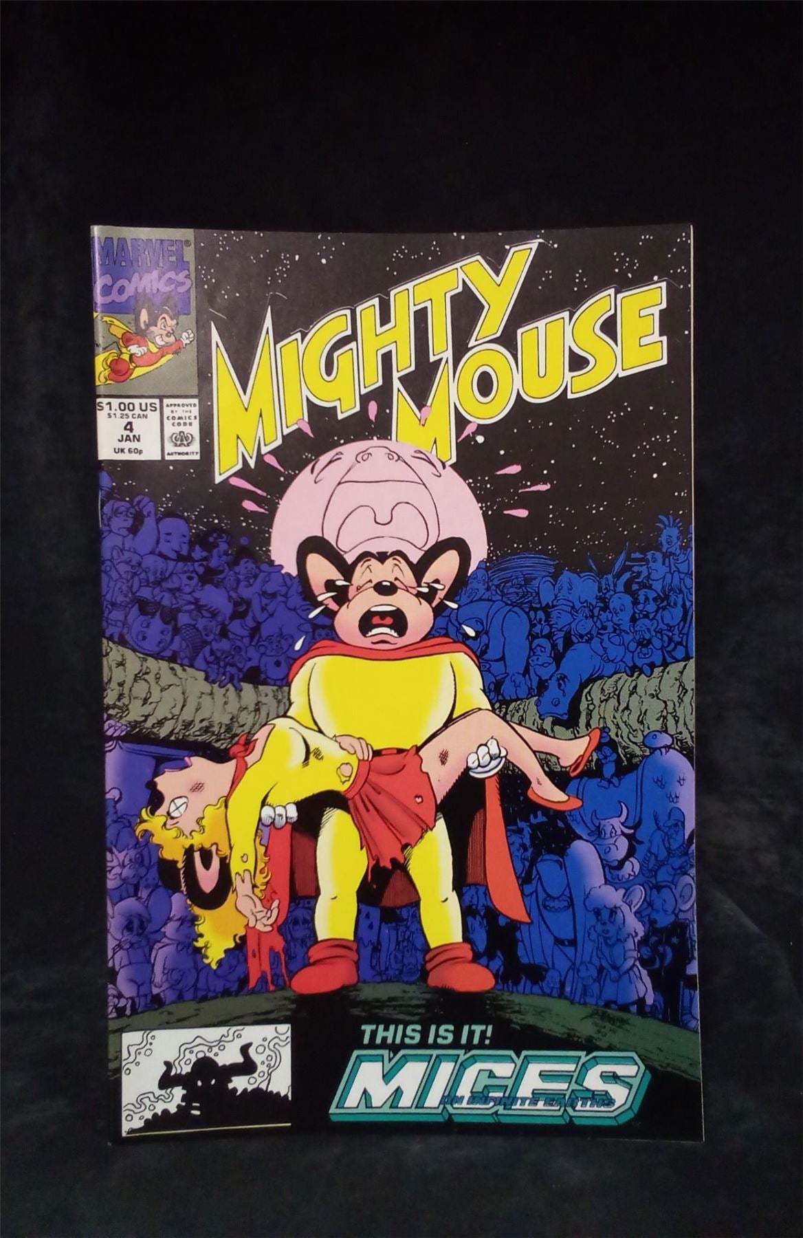 Mighty Mouse #4 1991 Marvel Comics Comic Book