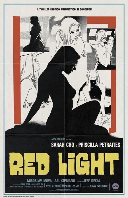 Red Light #4 (of 4) Cvr C Chris Ferguson & Priscilla Petraites Erotic Film Homage Var (mr) AWA Studios Comic Book