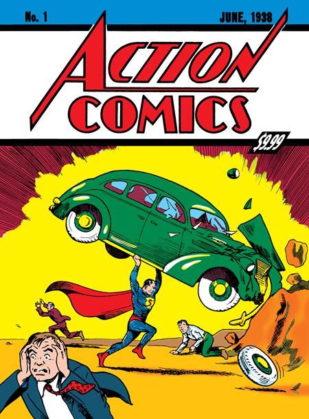 SUPERMAN DAY 2025 - ACTION COMICS #1 GOLDEN AGE SIZED FACSIMILE EDITION CVR A JOE SHUSTER DC Comics Comic Book 2025