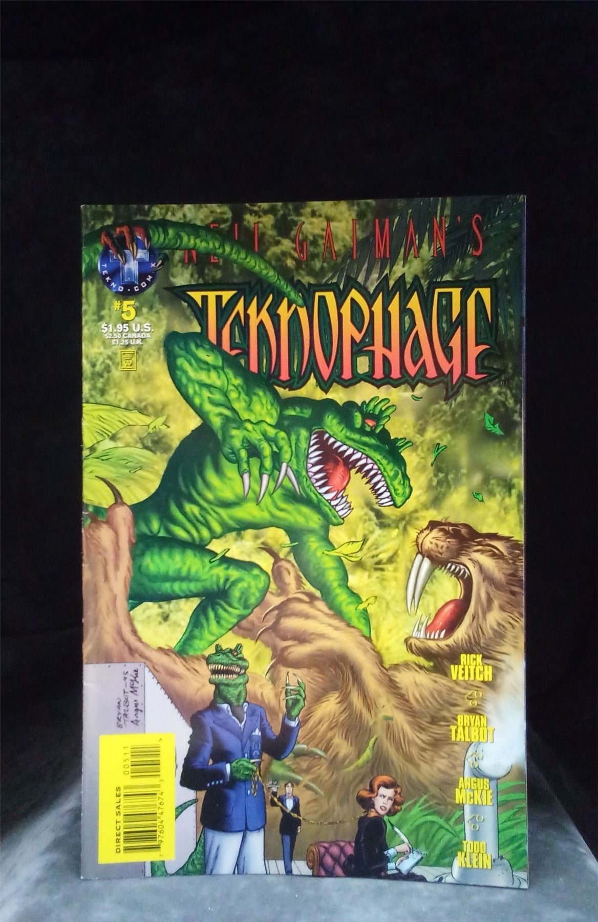 Teknophage #5 1995 Comic Book