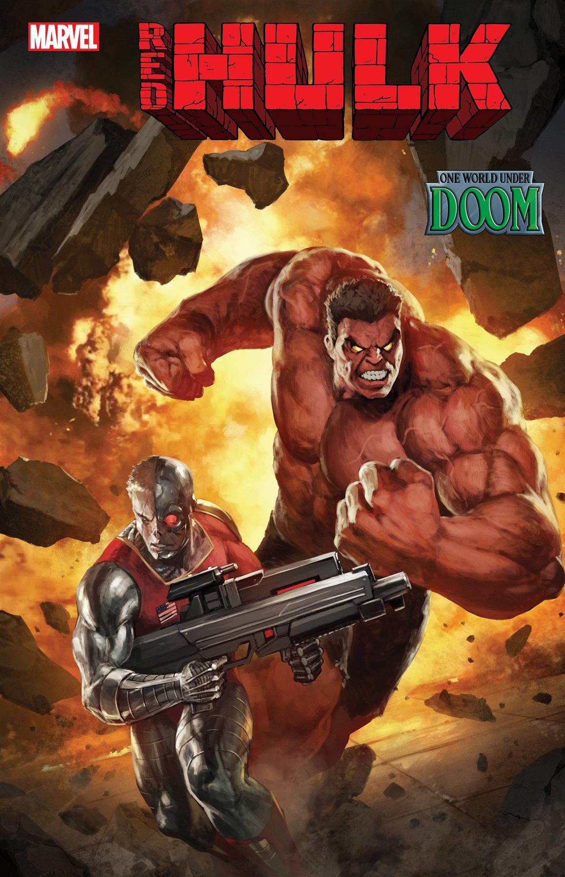 Red Hulk #2 Skan Var Skan Var Marvel Prh Comic Book 2025