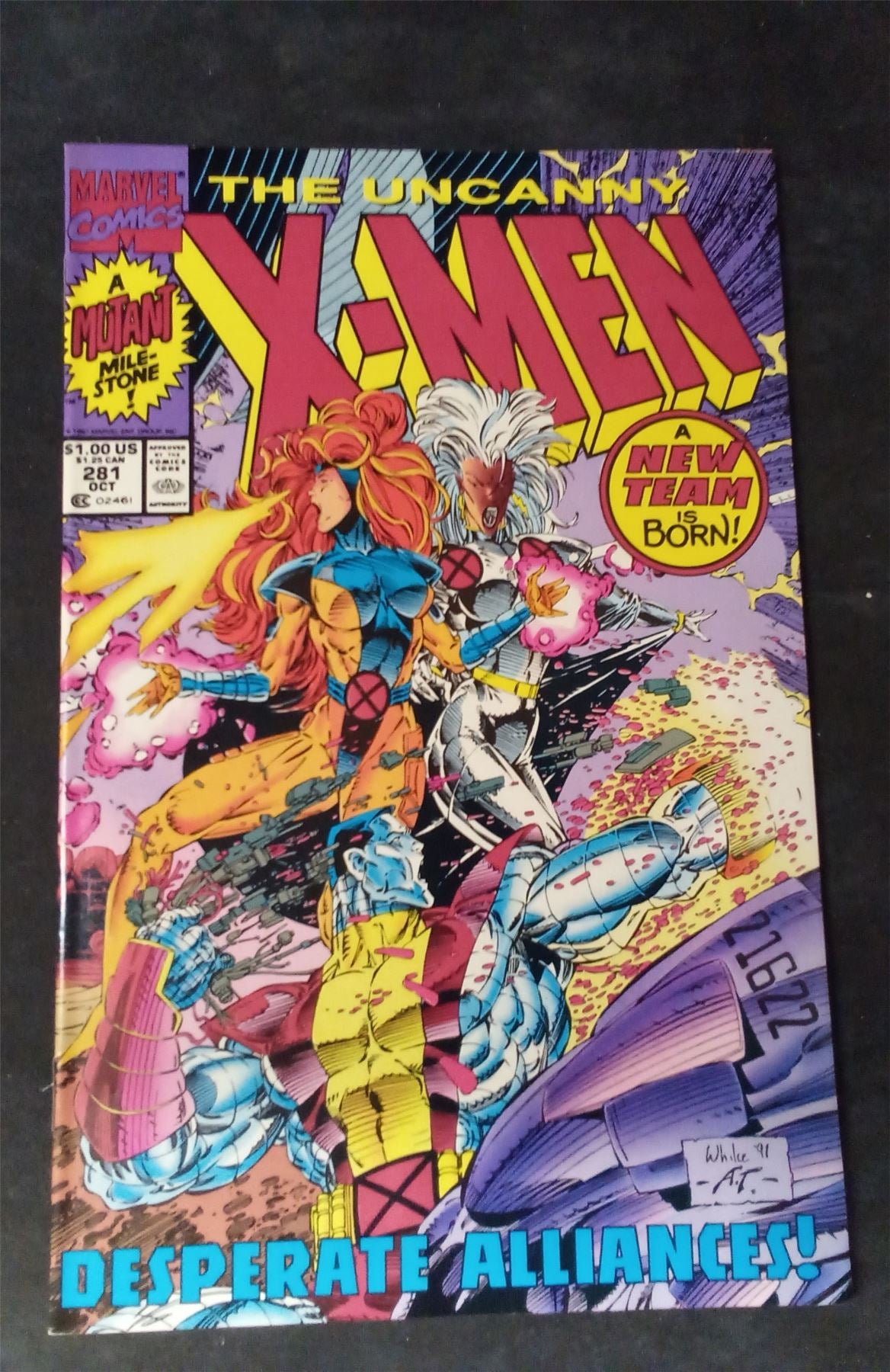 The Uncanny X-Men #281 marvel Comic Book