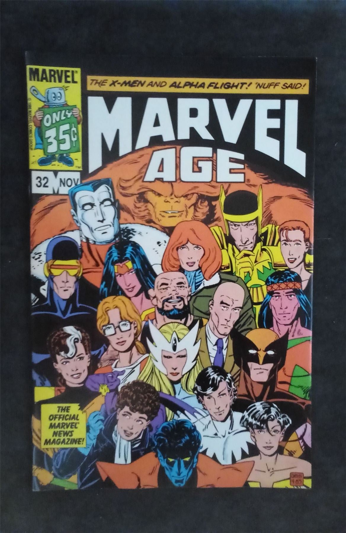 Marvel Age #32 1985 marvel Comic Book