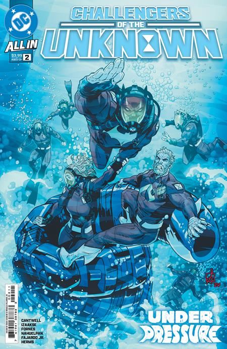 Challengers Of The Unknown #2 (Of 6) Cvr A Sean Izaakse DC Comics Comic Book 2025