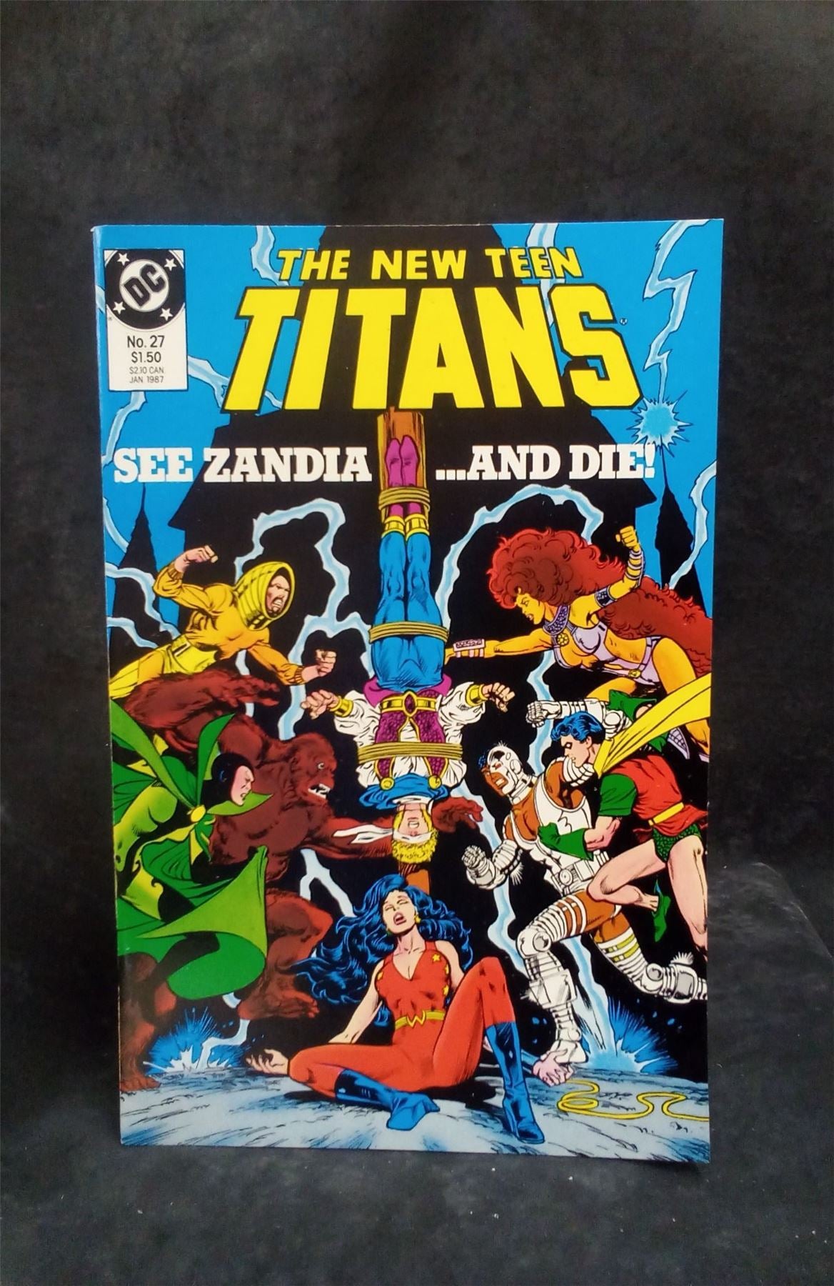 The New Teen Titans #27 1987 DC Comics Comic Book