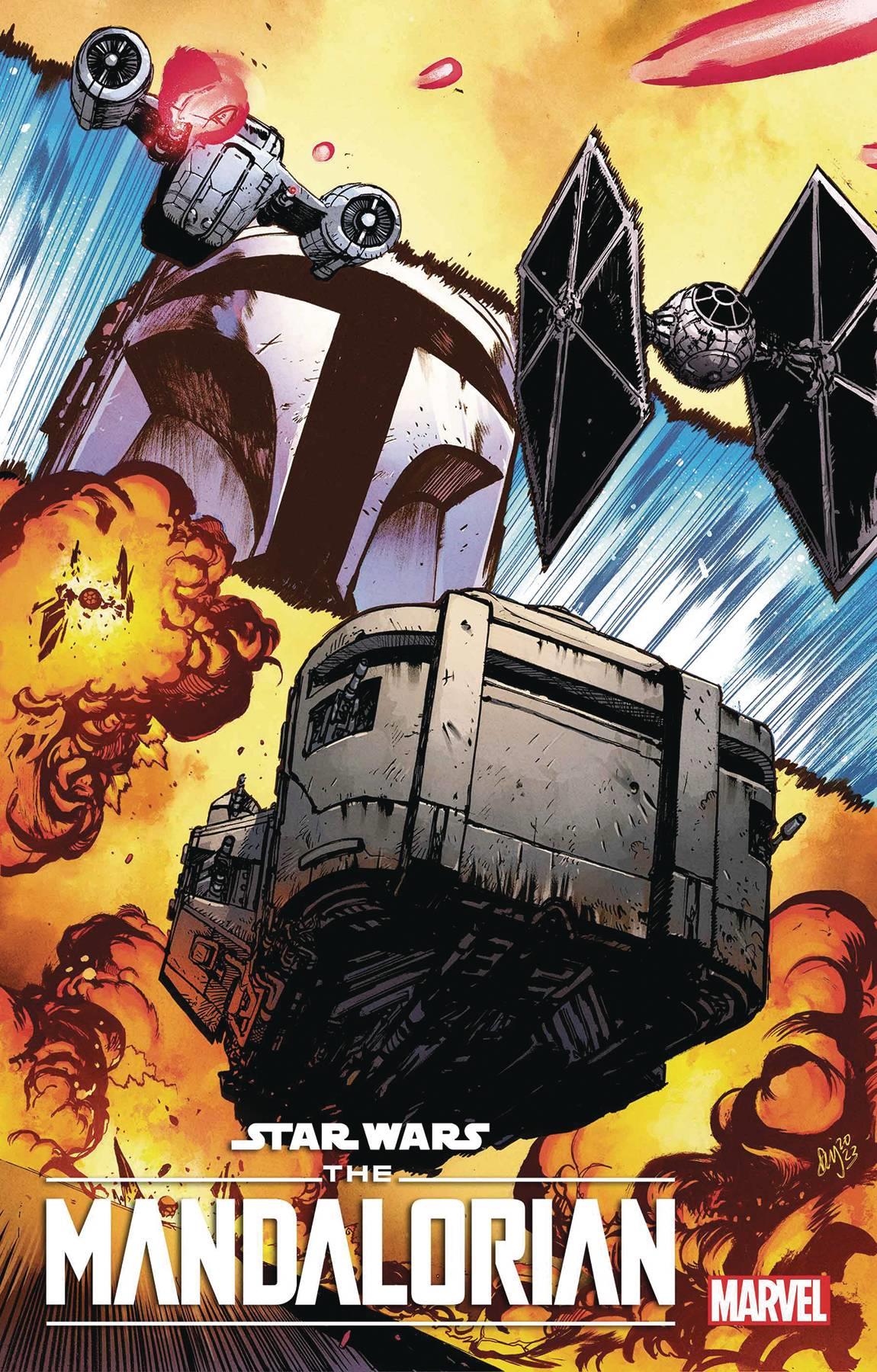Star Wars Mandalorian Season 2 #4 Daniel Warren Johnson Var (Daniel Warren Johnson Var) Marvel Prh Comic Book 2023