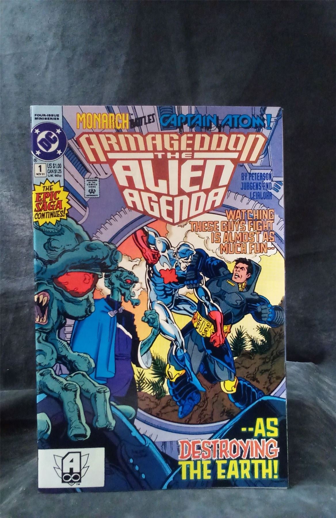 Armageddon: The Alien Agenda #1 1991 DC Comics Comic Book