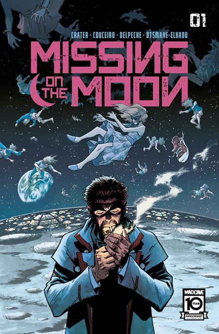 Missing On The Moon #1 (of 4) Cvr A Damian Couceiro Mad Cave Studios Comic Book