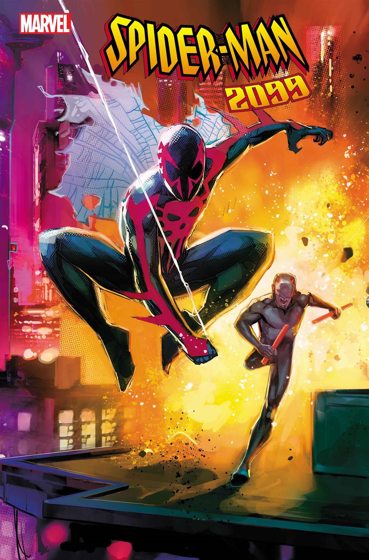 Spider-man 2099 Dark Genesis #3 (Reis Connecting Var) Marvel Prh Comic Book 2023