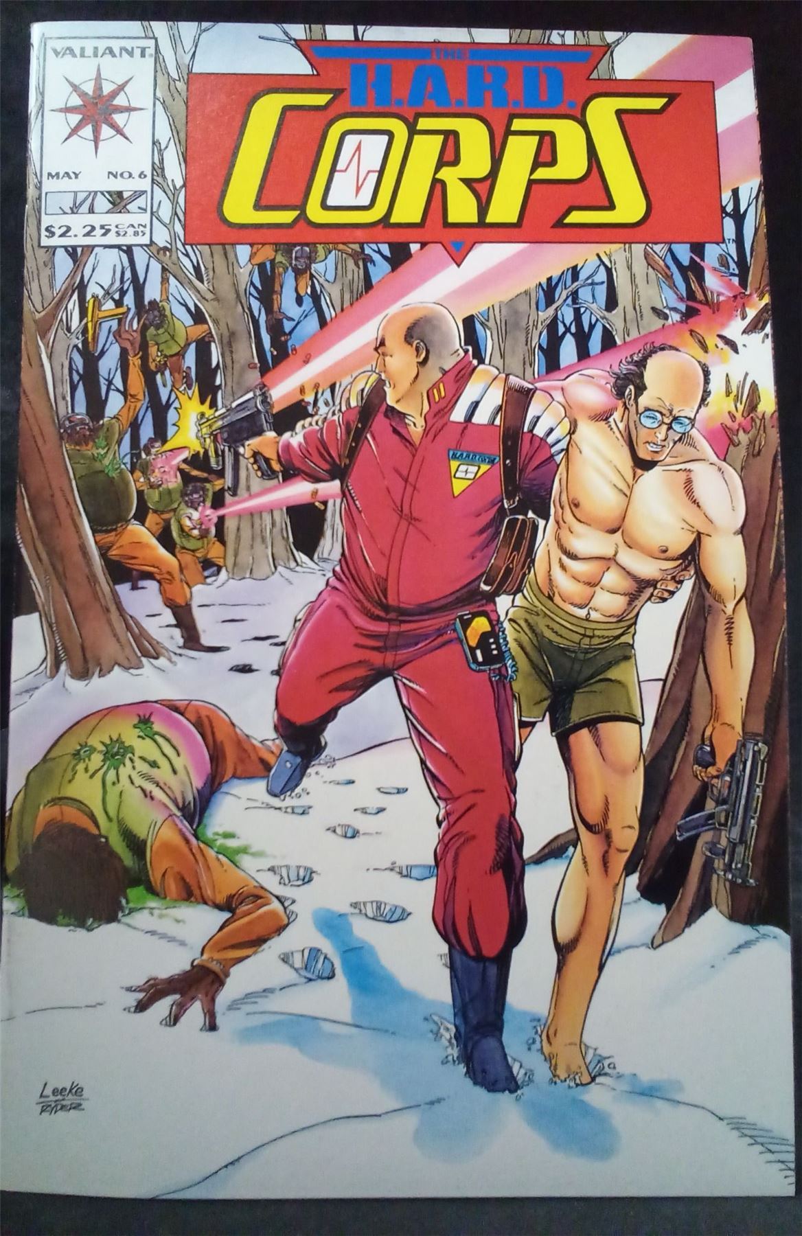 The H.A.R.D. Corps #6 1993 valiant Comic Book