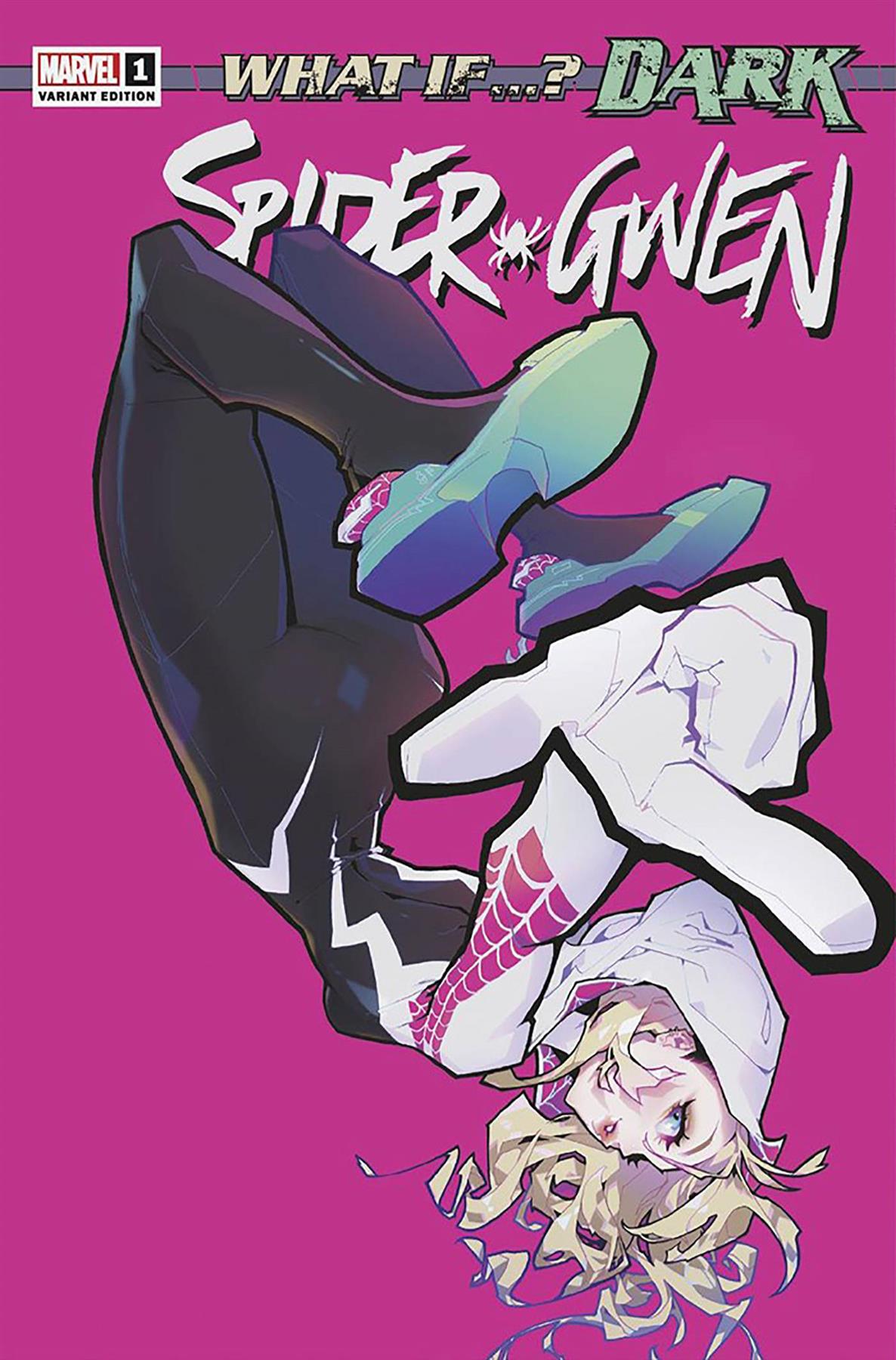 What If Dark Spider-gwen #1 Rose Besch Var () Marvel Prh Comic Book 2023