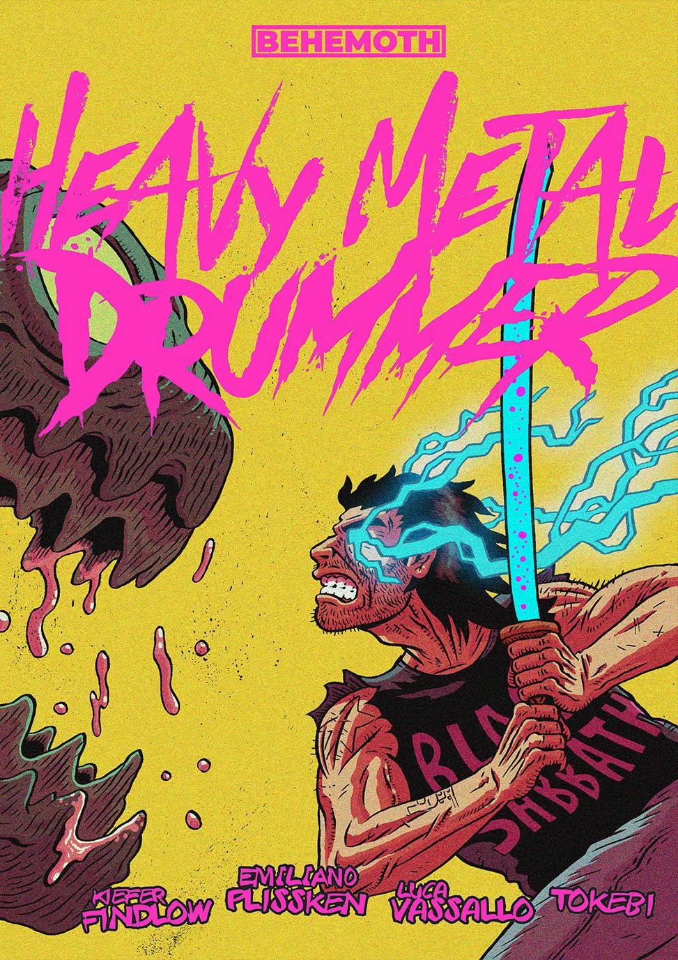 Heavy Metal Drummer #6 (Cvr A Vassallo) Behemoth Comics Comic Book 2022