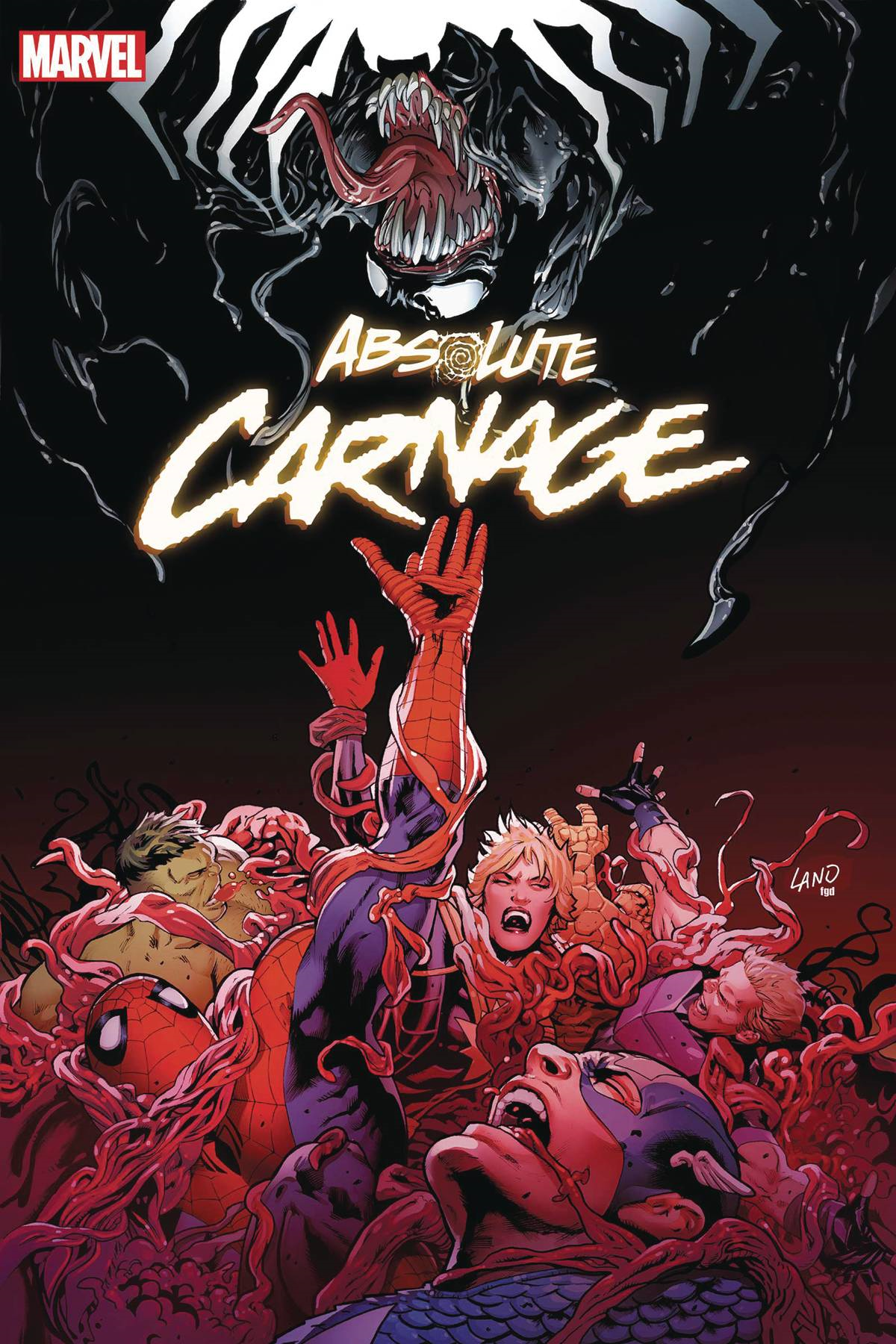 Absolute Carnage #5 (Land Var Ac) Marvel Comics Comic Book