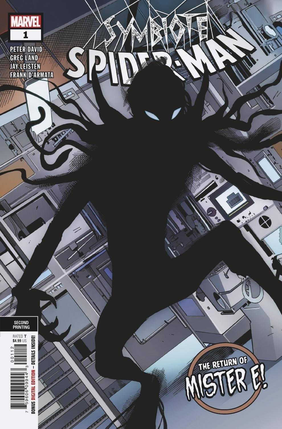 Symbiote Spider-man King In Black #1 (of 5) 2nd Ptg Var Marvel Comics Comic Book